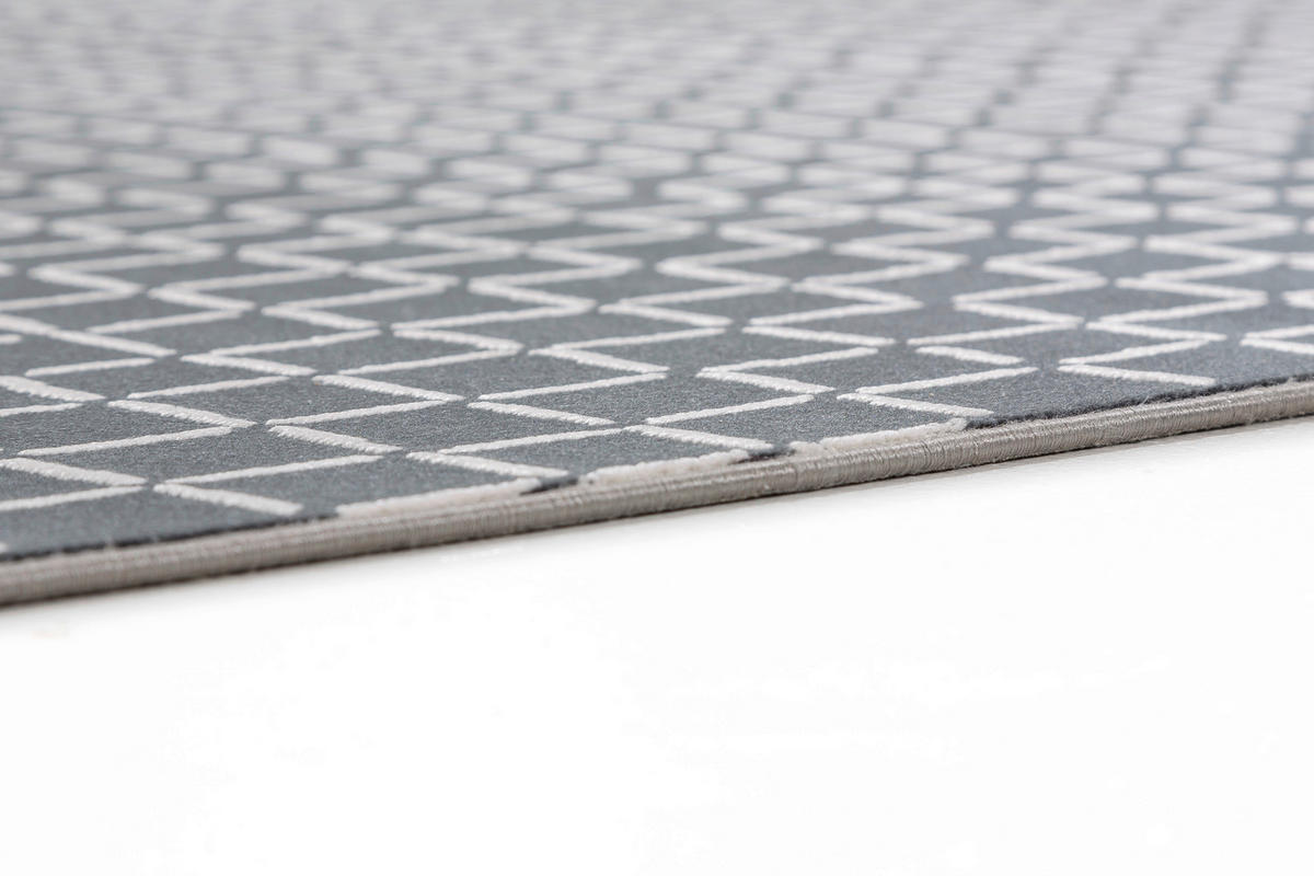 WEBTEPPICH 133/190 cm Magic Anthrazit  - Anthrazit, Basics, Textil (133/190cm) - Schöner Wohnen