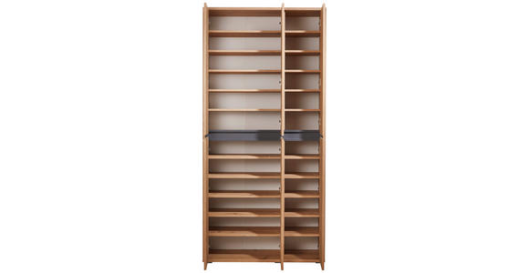 SCHUHSCHRANK 100/210/34 cm  - Eichefarben, KONVENTIONELL, Holzwerkstoff (100/210/34cm) - Xora