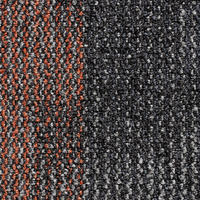 Teppichfliese Essential 96 - Orange/Grau, Basics, Textil (50/50cm)