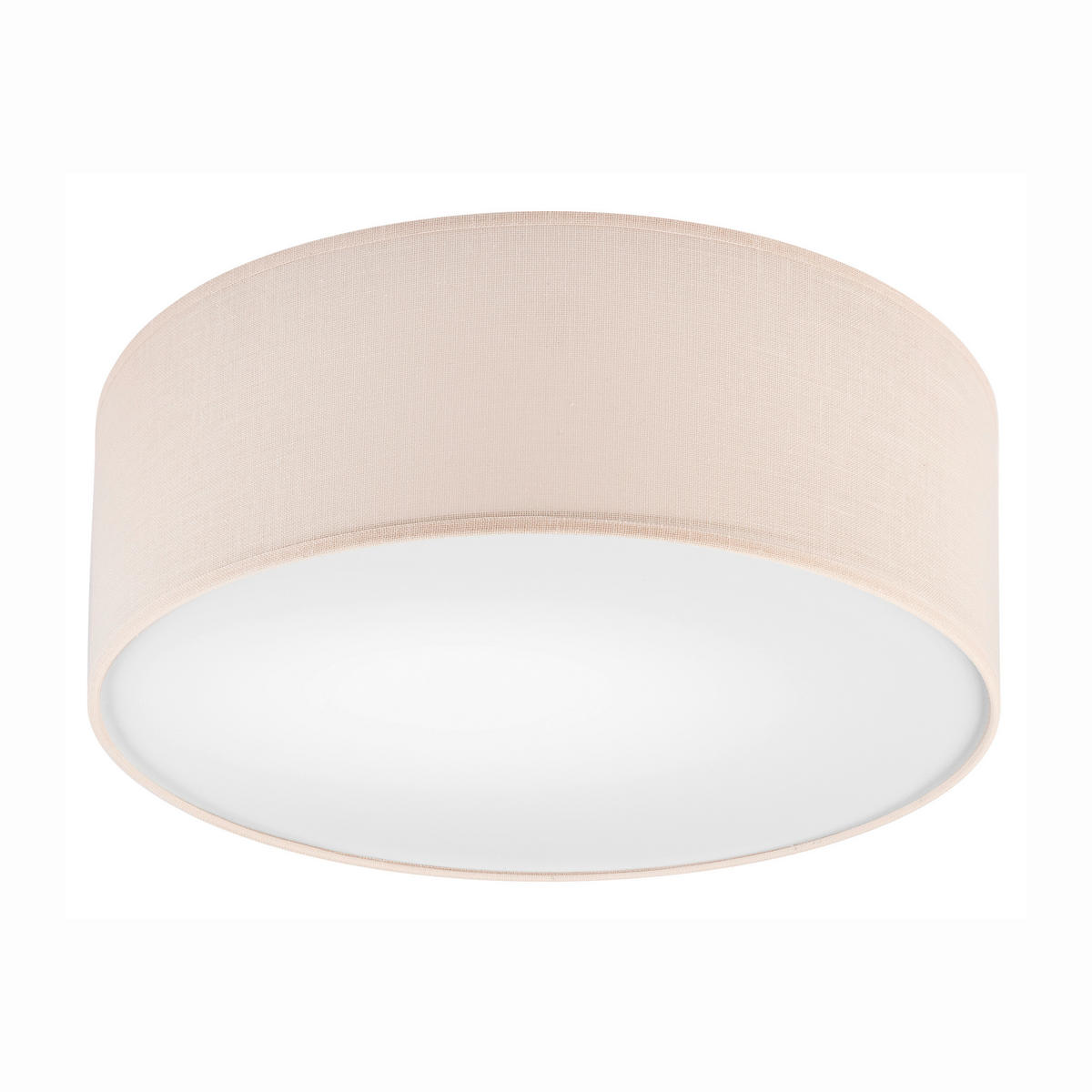 DECKENLEUCHTE Vivian 13/35 cm   - Creme, KONVENTIONELL, Textil (13/35cm)