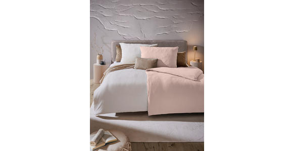 WENDEBETTWÄSCHE Musselin 140/200 cm  - Hellrosa, Basics, Textil (140/200cm) - Novel