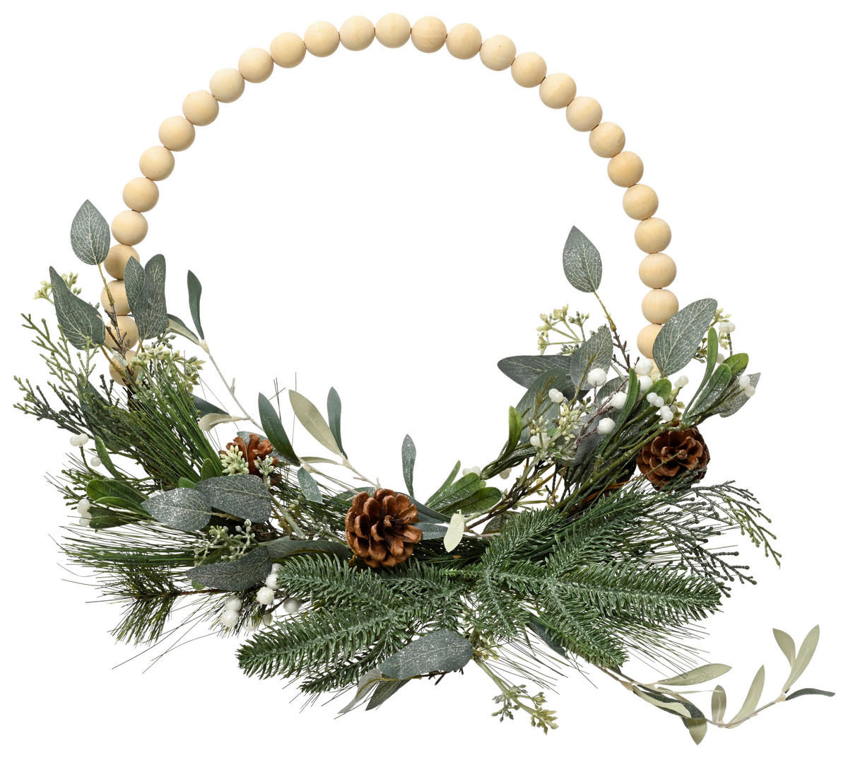 KRANZ - KONVENTIONELL, Kunststoff (40,00/40,00/10,00cm) - X-Mas