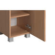 MIDISCHRANK 30/131/35 cm  - Sandfarben/Eichefarben, KONVENTIONELL, Holzwerkstoff/Kunststoff (30/131/35cm) - Xora