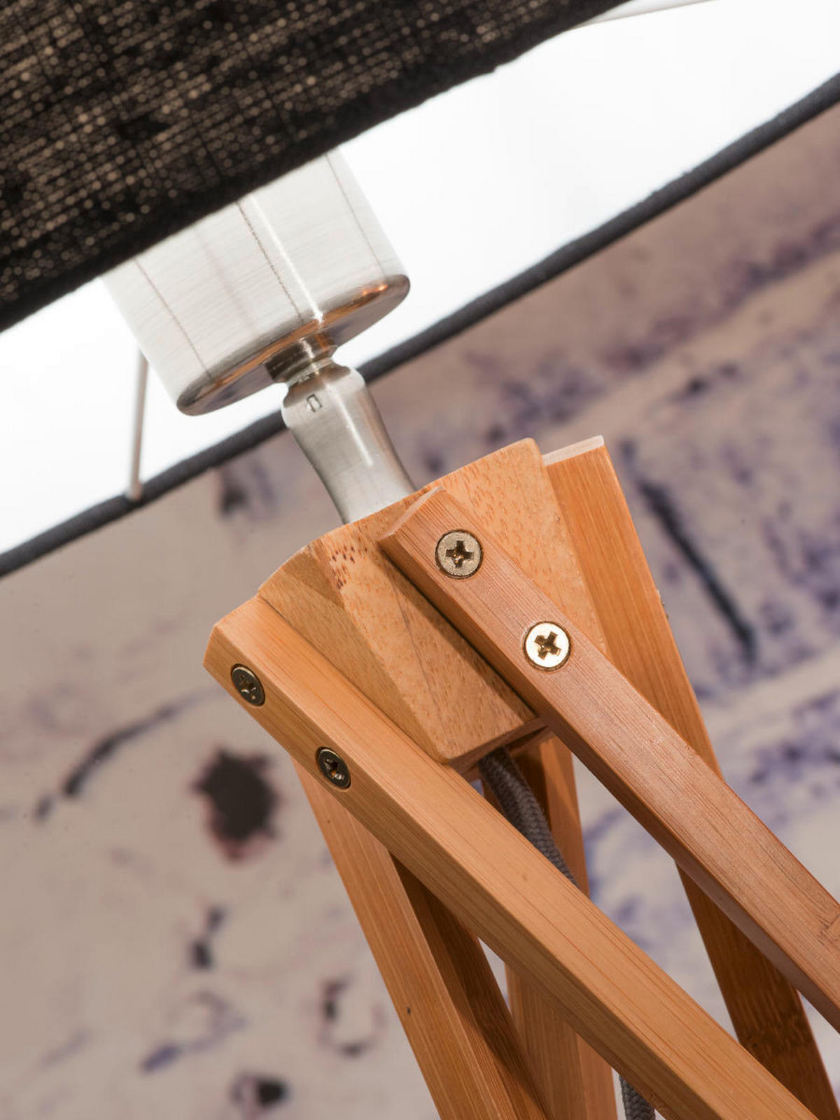 GOLVLAMPA GOOD&MOJO  60/60/160 cm    - naturfärgad, Trend (60/60/160cm) - Good & Mojo