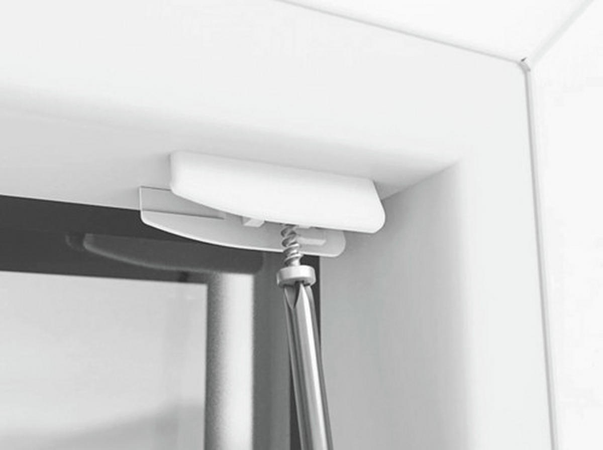 PLISSEE  blickdicht  70/130 cm    - Weiß, Basics, Textil (70/130cm) - Schöner Wohnen