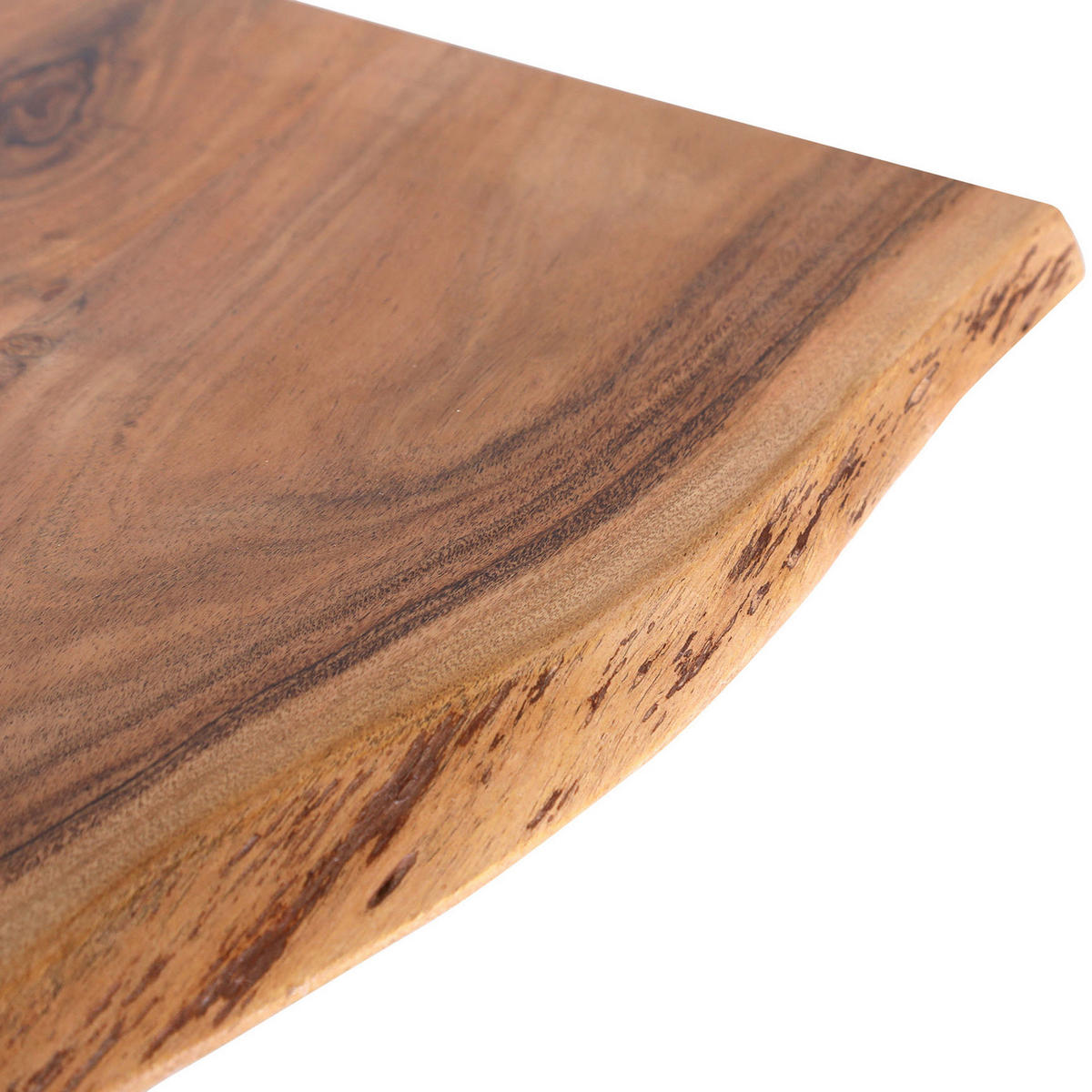 ESSTISCH in Holz 220/100/75 cm  - Schwarz/Naturfarben, MODERN, Holz/Metall (220/100/75cm) - Livetastic