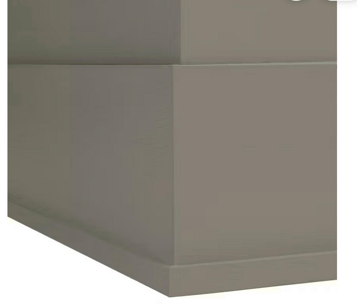 BÜCHERWAND Pinie massiv Grau  - Bronzefarben/Grau, LIFESTYLE, Holz/Metall (214/238,5/46,5cm) - Livetastic