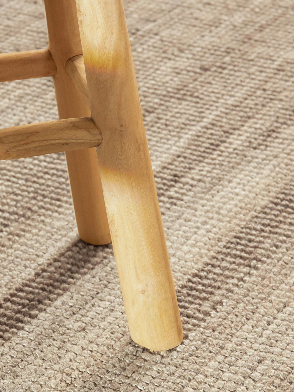 JUTETEPPICH 200 cm Jaipur Greige  - Greige, Basics, Textil (200cm)