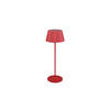 AKKU-TISCHLEUCHTE Suarez 13,5/39 cm  - Rot, Trend, Metall (13,5/39cm)