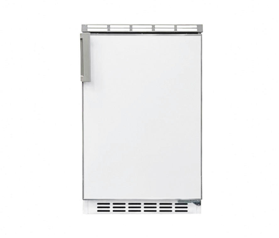 MINIKÜCHE 150 cm   Weiss  - Weiss/Edelstahlfarben, Basics, Holzwerkstoff/Kunststoff (150cm) - Respekta