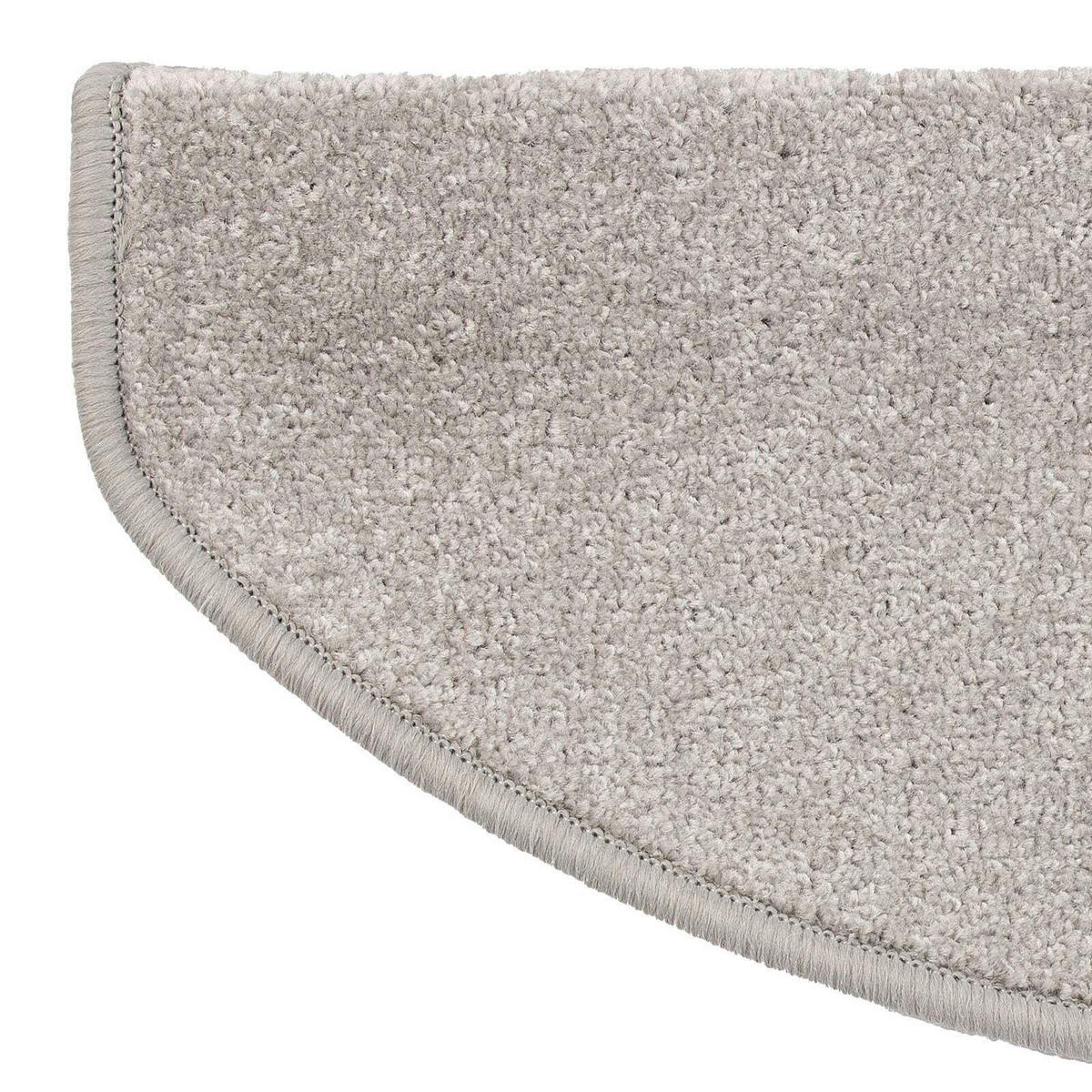 STUFENMATTE  65/23.5 cm  Silberfarben  - Silberfarben, Basics, Leder/Textil (65/23.5cm) - Floordirekt