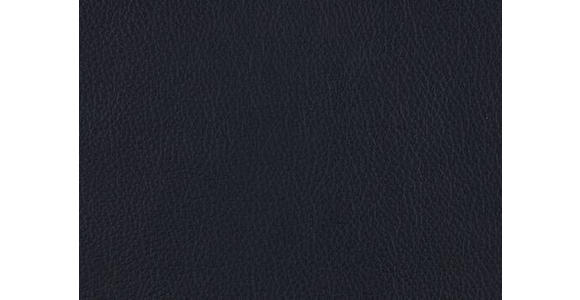 ECKSOFA in Echtleder Dunkelblau 305/224 cm - Schwarz/Dunkelblau, Design, Leder/Metall (305/224cm) - Dieter Knoll