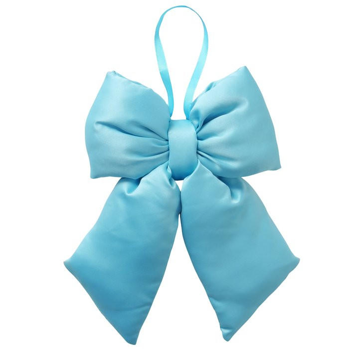 DEKOHÄNGER  - Türkis, LIFESTYLE, Textil (31/29/6cm)