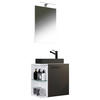 GÄSTEBAD 52 cm  - Anthrazit/Schwarz, MODERN, Glas/Keramik (52cm) - MID.YOU