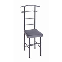 HERRENDIENER in Anthrazit 46/109/46 cm   - Anthrazit, Basics, Textil/Metall (46/109/46cm)
