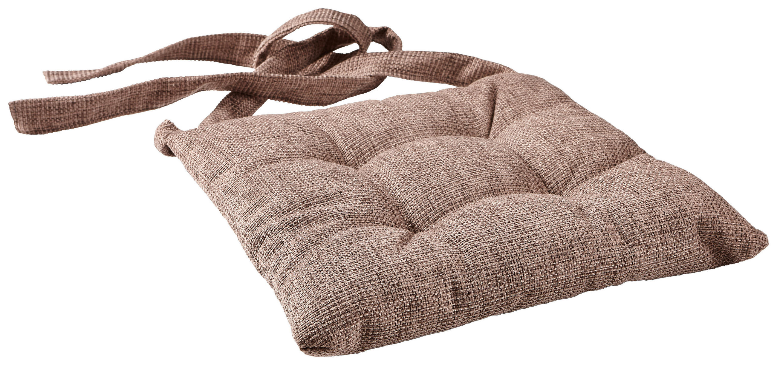 SITZKISSEN 47/45 cm  - Taupe, Basics, Textil (47/45cm) - Novel