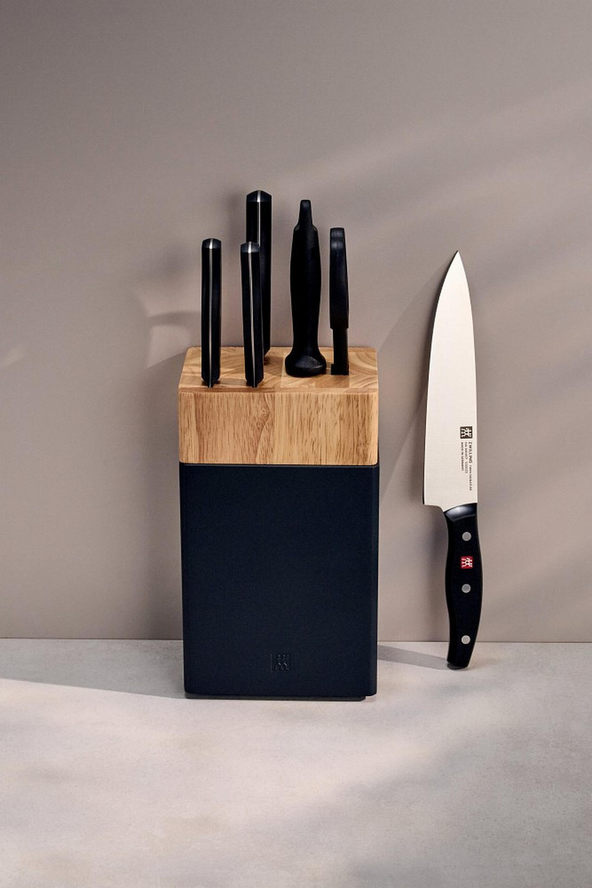 MESSERBLOCK 7-teilig  - Schwarz, Basics, Holz/Metall - Zwilling