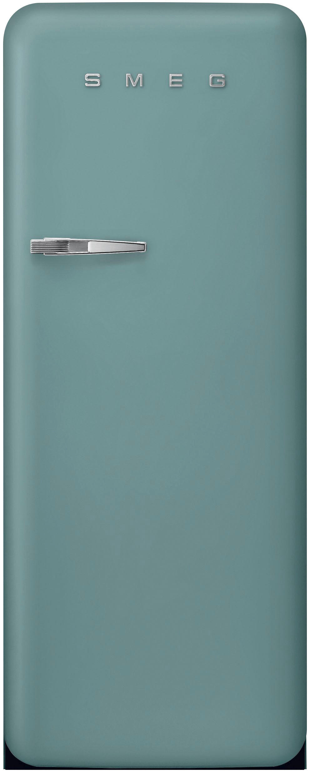 KÜHLSCHRANK 60,1/153/78,8 cm FAB28REGM6  - Grün, Basics, Glas/Metall (60,1/153/78,8cm) - SMEG