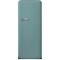 KÜHLSCHRANK 60,1/153/78,8 cm FAB28REGM6  - Grün, Basics, Glas/Metall (60,1/153/78,8cm) - SMEG