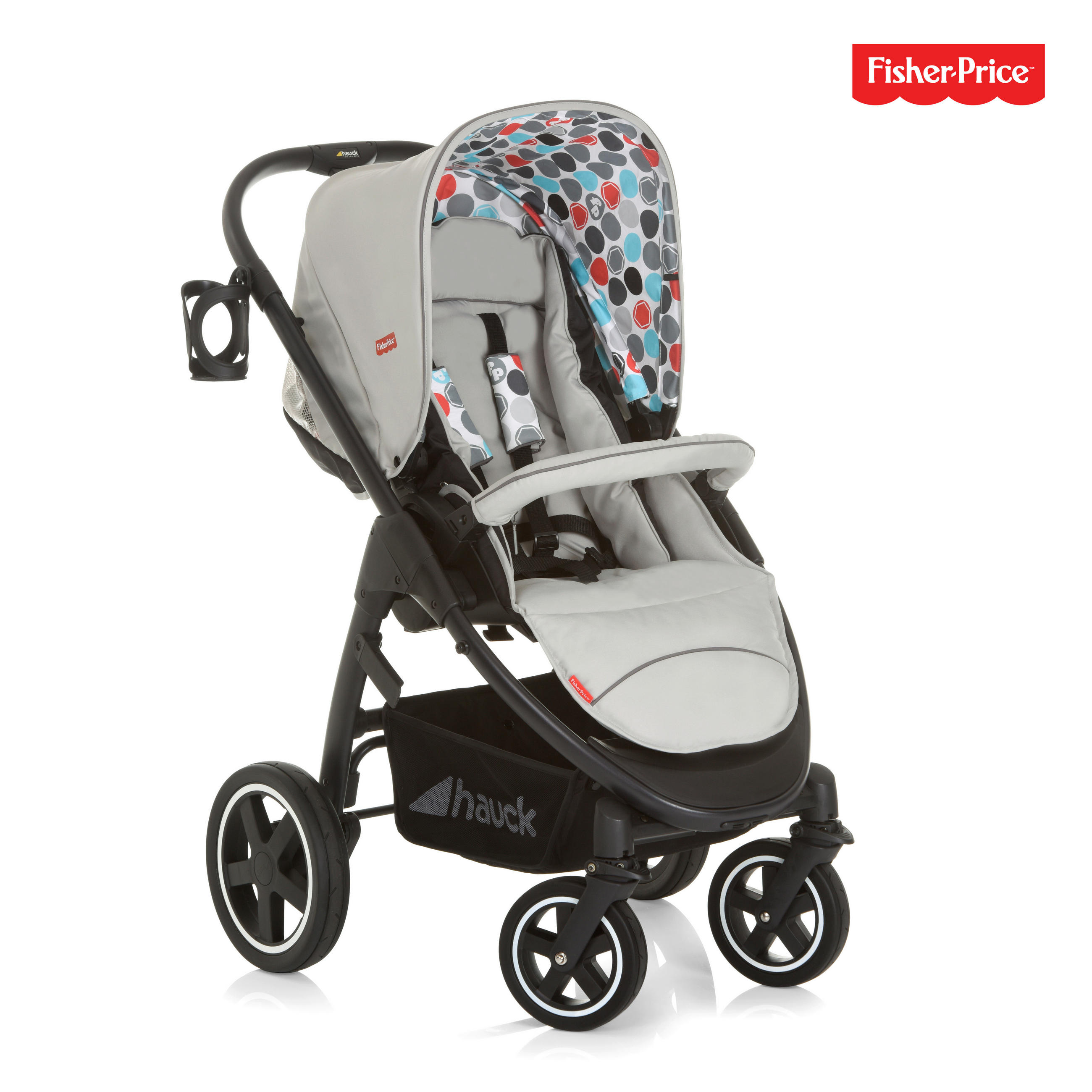 DEČJA KOLICA - SET  2018  - siva/crna, Osnovno, tekstil/metal (96/61/106cm) - Fisher Price