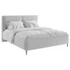 POLSTERBETT 140/200 cm  in Grau  - Schwarz/Grau, MODERN, Holz/Textil (140/200cm) - MID.YOU