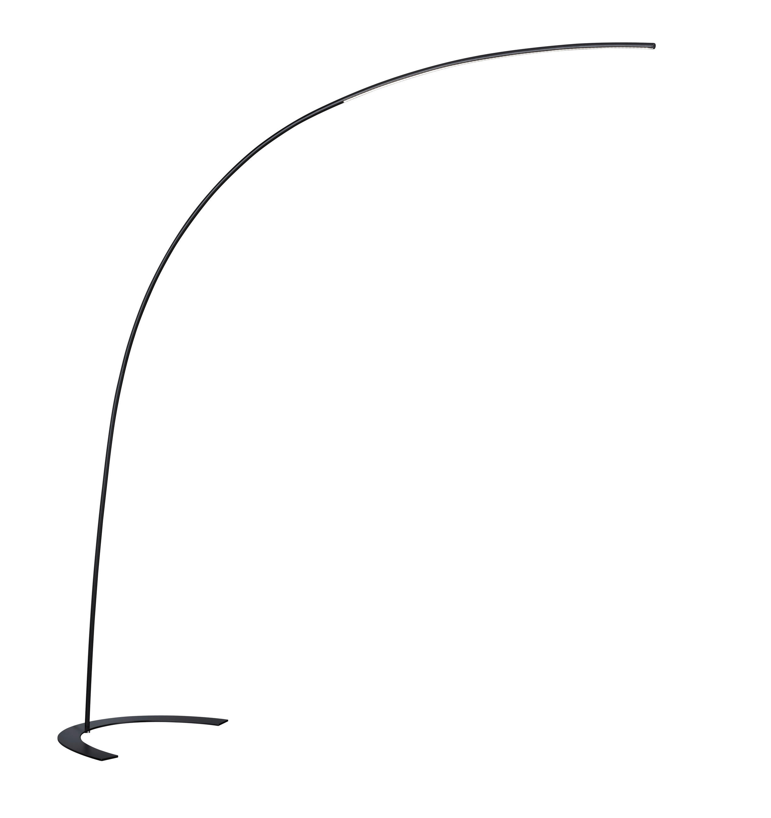 LED SVJETILJKA PODNA Shanghai  - crna, Design, metal (210/62/200cm)