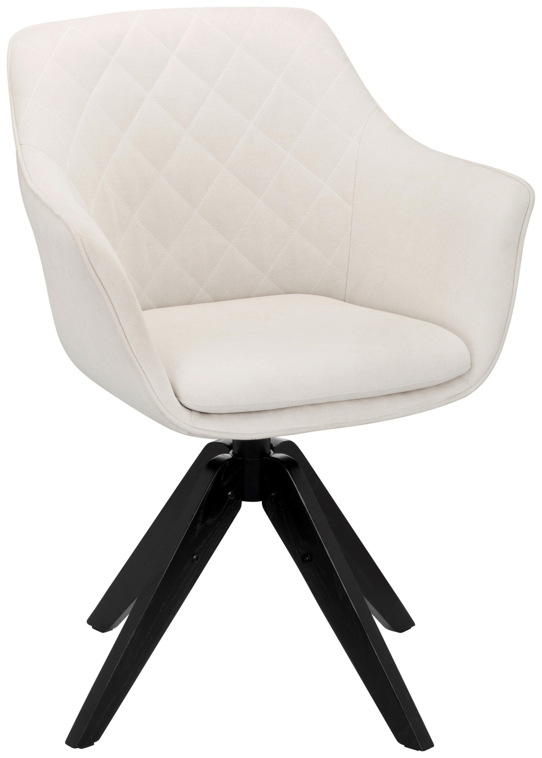 Armlehnstuhl Bellini Samt Beige Gepolstert