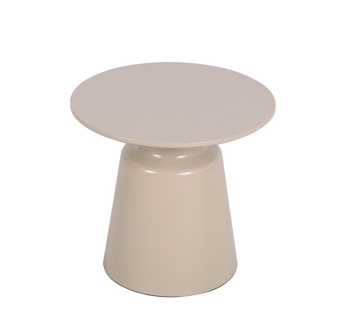 BEISTELLTISCH in Metall, Holzwerkstoff  - Kaschmir, Design, Holzwerkstoff/Metall (50/47/50cm) - Livetastic