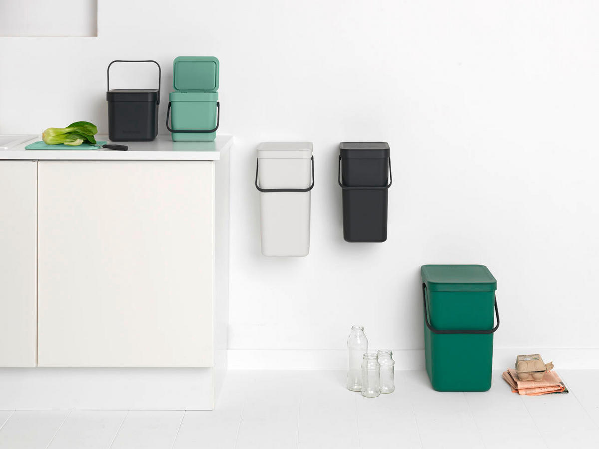 KOŠ ZA SMETI - Basics, umetna masa (18.8/18.1/13.9cm) - Brabantia