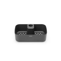 KORPA ZA TUŠ KABINU  plastika  - tamnosiva, Osnovno, plastika (13,3/7,5/24,4cm) - Brabantia