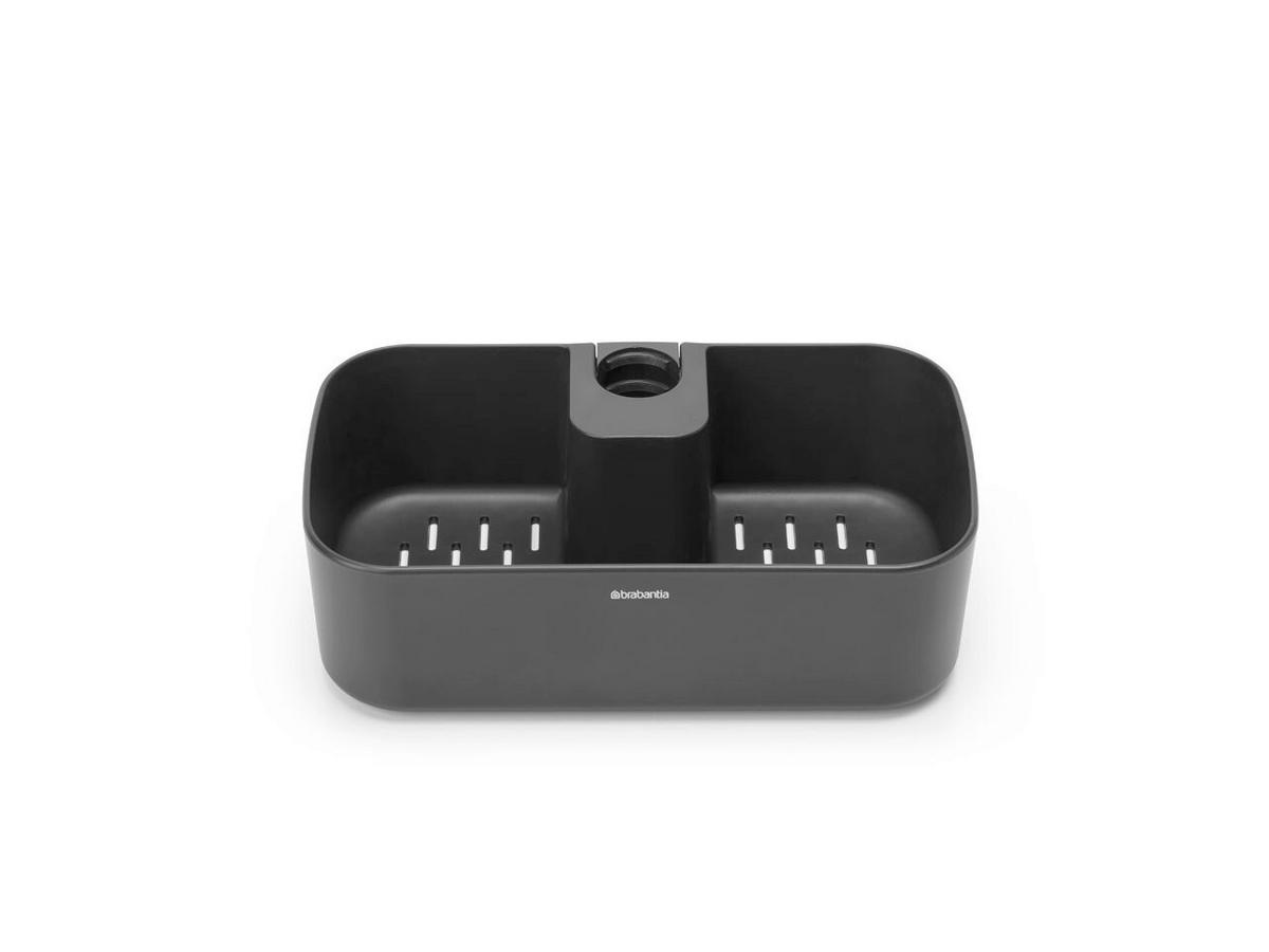 KORPA ZA TUŠ KABINU  plastika  - tamnosiva, Osnovno, plastika (13,3/7,5/24,4cm) - Brabantia