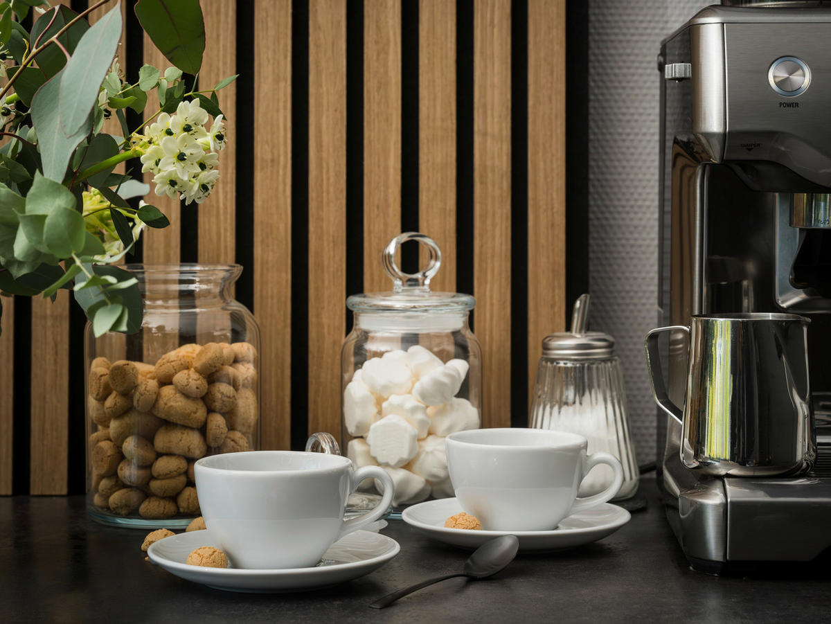 TASSENSET Bistrot Weiss 8-teilig  - Weiß, Basics, Keramik - Creatable