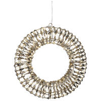 KRANZ  - Goldfarben, LIFESTYLE, Kunststoff/Metall (38cm) - X-Mas