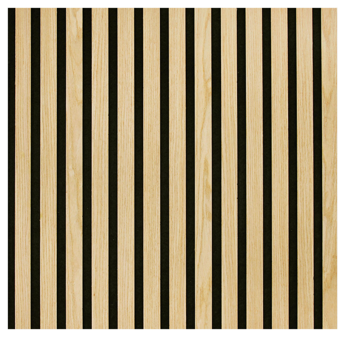 AKUSTIKPANEEL Echtholz Modular Wall System 52/52 cm  - Eichefarben, MODERN, Holzwerkstoff (52/52cm) - Jangal