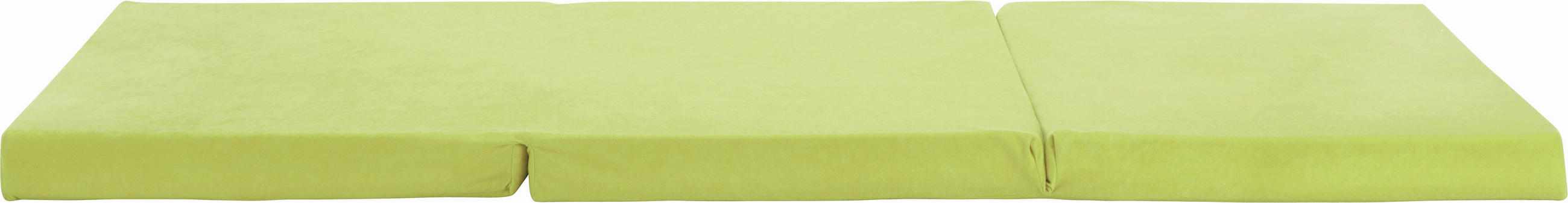 SKLÁDACÍ MATRACE, 65/186 cm - zelená, Basics, textil (65/186cm) - Carryhome