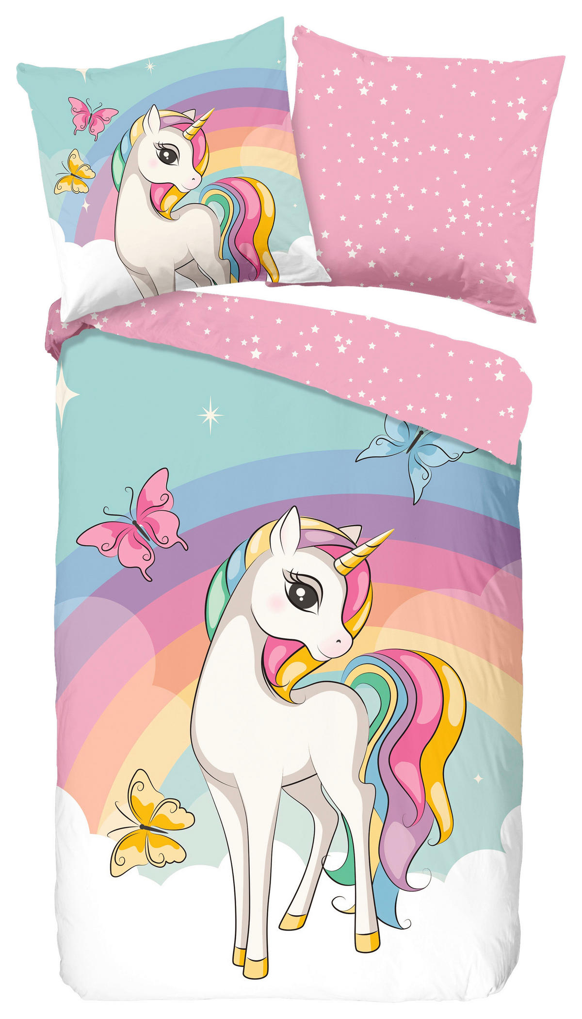 JUGENDBETTWÄSCHE 135/200 cm  - Multicolor, Design, Textil (135/200cm)