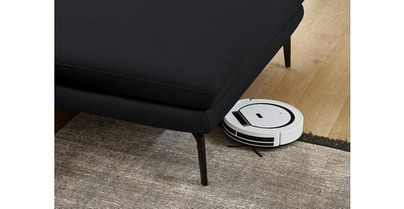 ECKSOFA Beldomo Premium in Echtleder Anthrazit  310/180 cm  - Anthrazit/Schwarz, Design, Leder/Metall (310/180cm) - Dieter Knoll