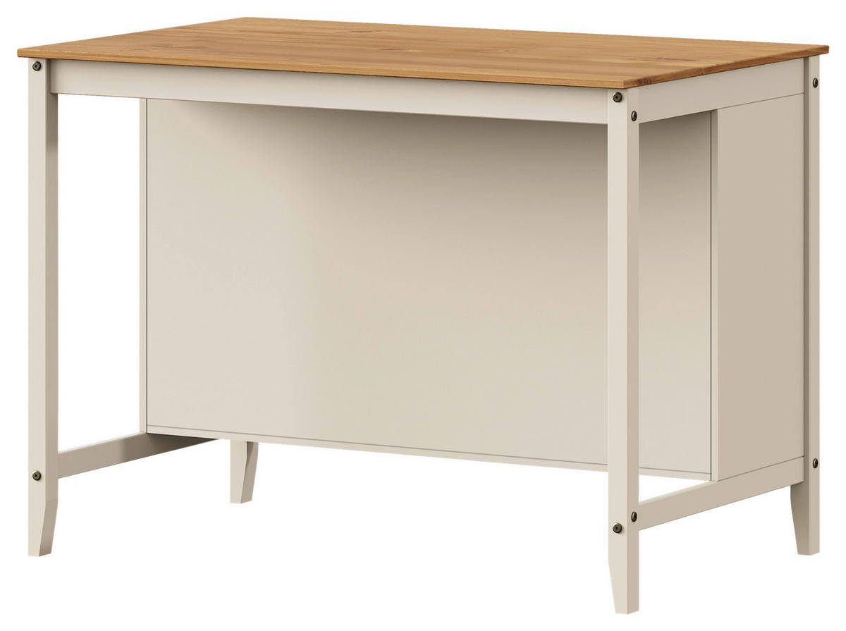 KÜCHENINSEL 122/90/77 cm  in Braun, Beige  - Beige/Zinkfarben, MODERN, Holz/Metall (122/90/77cm) - Livetastic