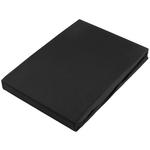BOXSPRING-SPANNLEINTUCH 90/220 cm  - Schwarz, KONVENTIONELL, Textil (90/220cm) - Novel