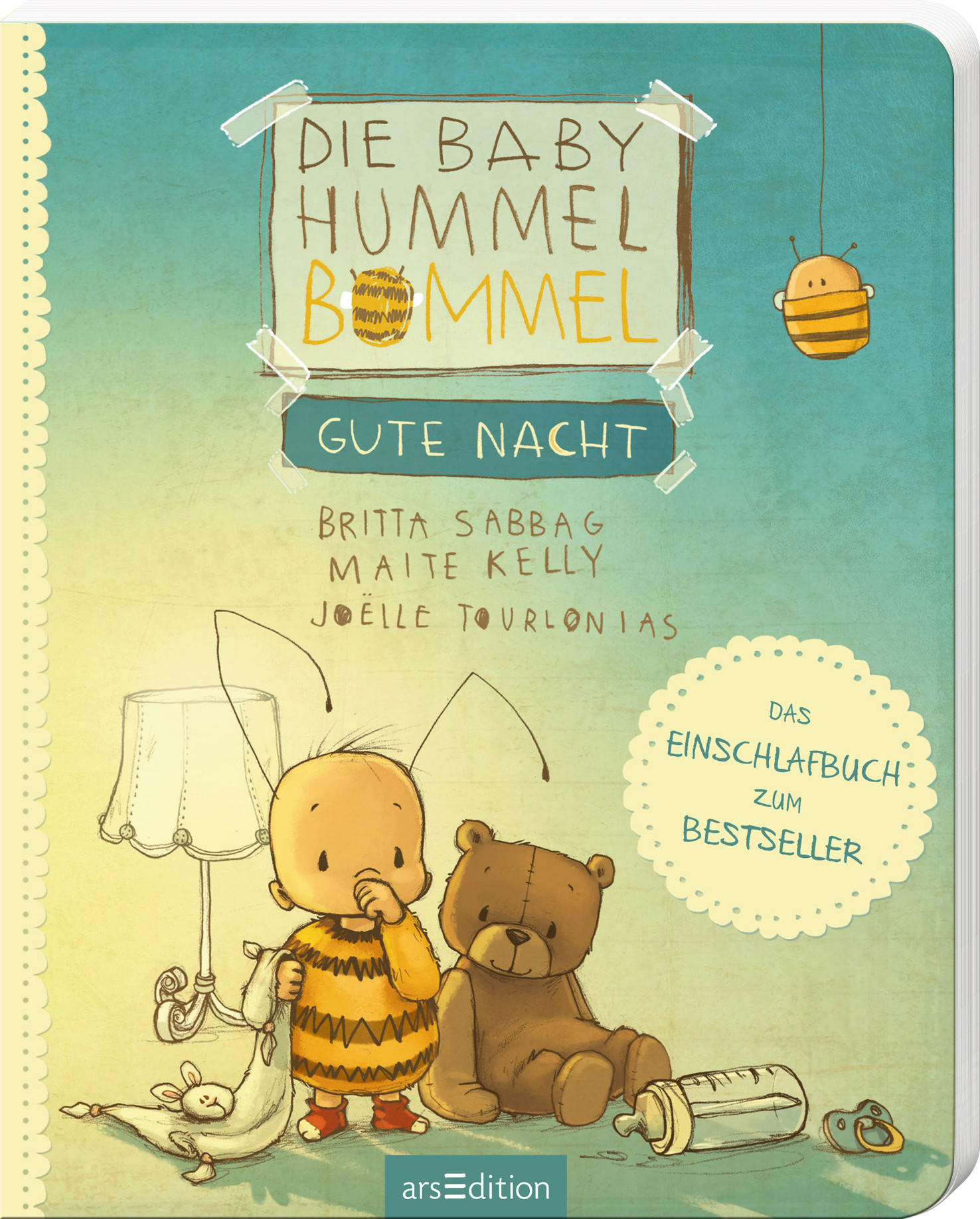 EINSCHLAFBUCH  - (18,4/14,7/1,7cm)