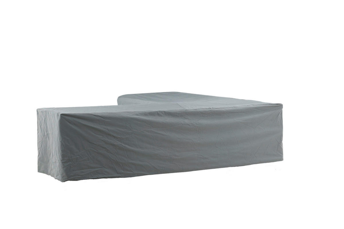 SCHUTZHÜLLE Grau   - Grau, MODERN, Kunststoff (100/84/325cm) - Gardenson