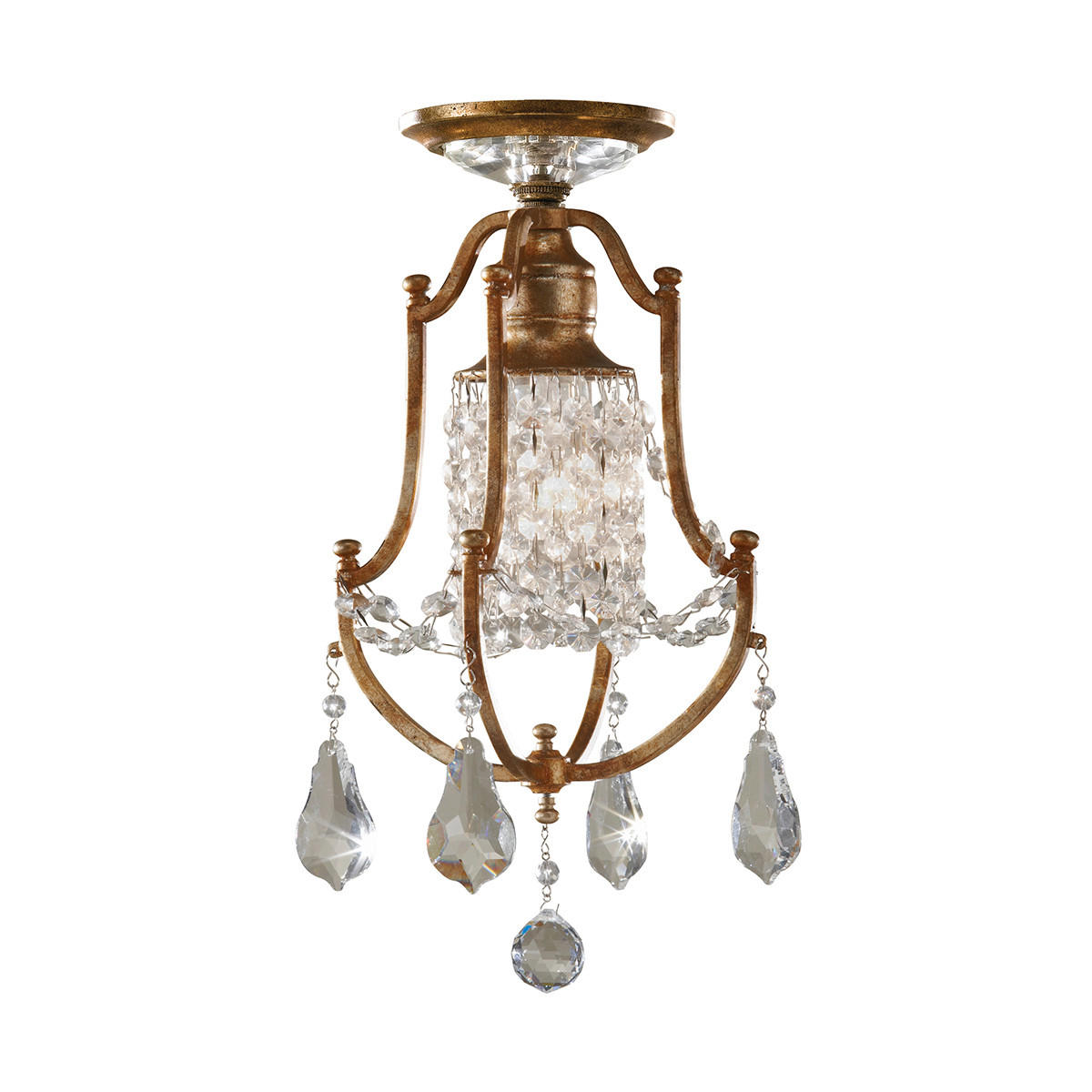 HÄNGELEUCHTE 19.4/55.2 cm    - Bronzefarben, Konventionell, Metall (19.4/55.2cm) - Elstead Lighting