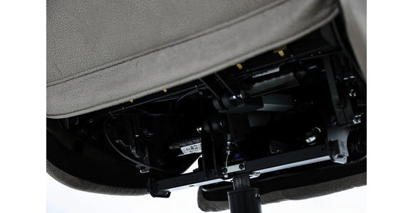 CHEFSESSEL Webstoff Grau, Alufarben  - Alufarben/Grau, Design, Textil/Metall (78/115-122/81cm) - Novel