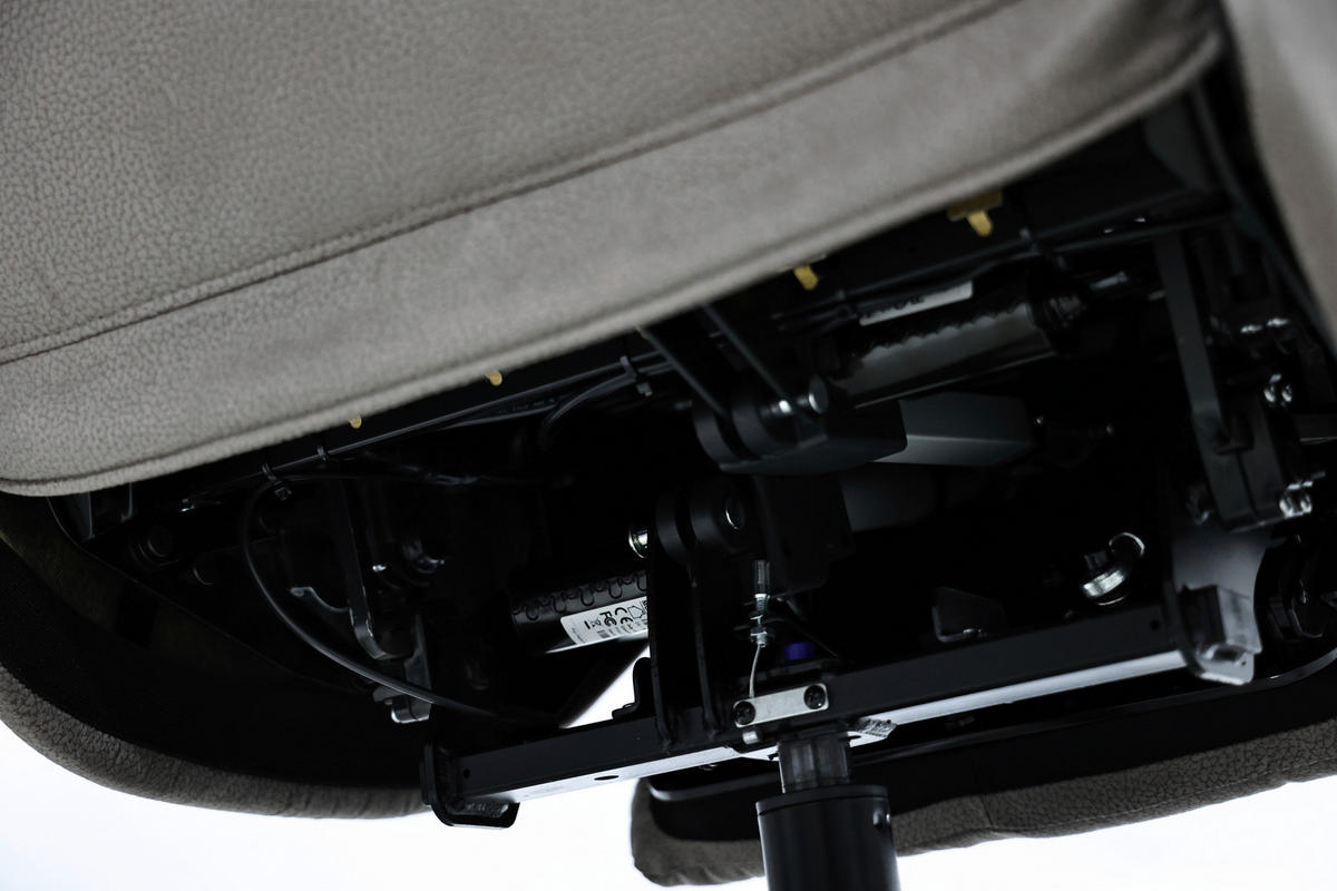 CHEFSESSEL Webstoff Grau, Alufarben  - Alufarben/Grau, Design, Textil/Metall (78/115-122/81cm) - Novel