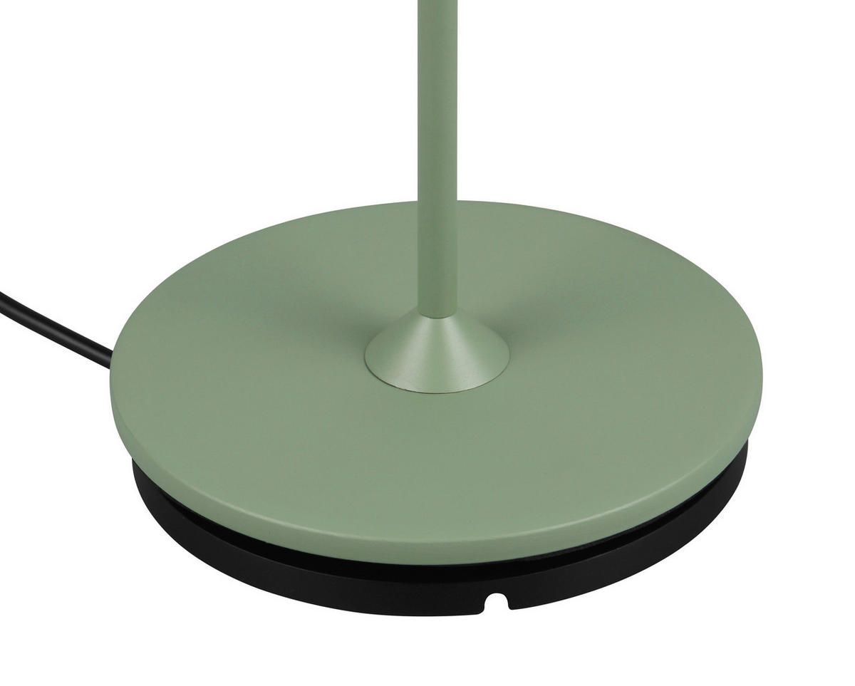 STOLNÍ LAMPA NA BATERIE 13,5/39,1 cm - zelená, Trend, kov (13,5/39,1cm)