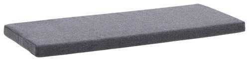 SITZKISSEN  - Anthrazit, Natur, Textil (85/4/34cm) - Linea Natura