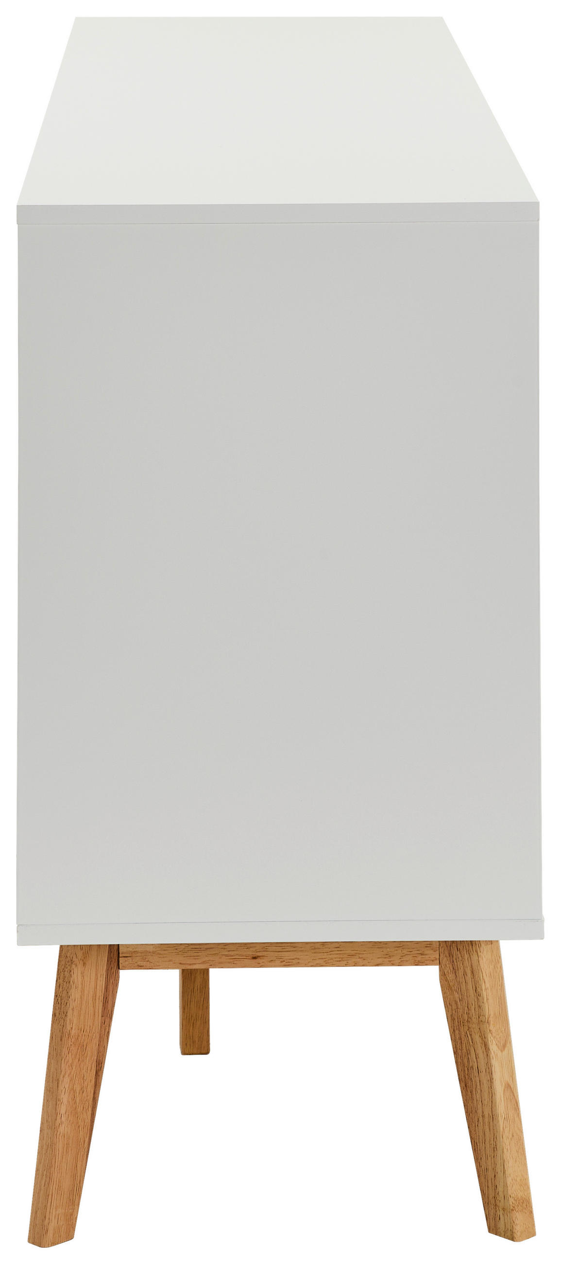 SIDEBOARD 150/80/40 cm  - vit/naturfärgad, Design, trämaterial/trä (150/80/40cm) - MID.YOU