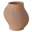 VASE  - Braun, Trend, Glas (17/20cm) - Ambia Home
