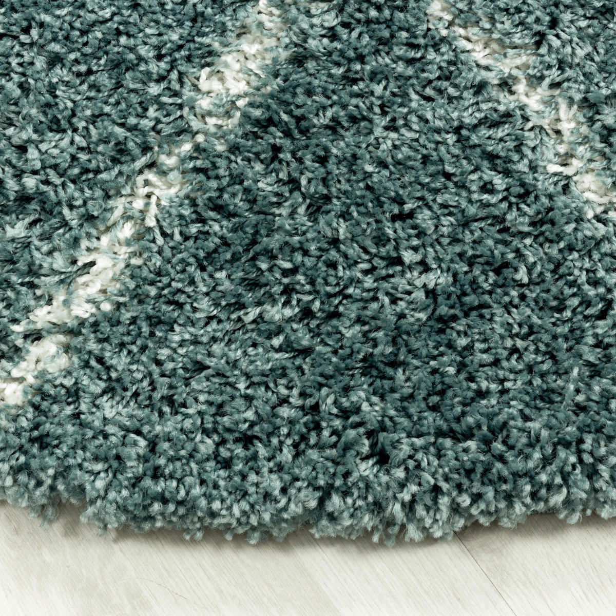 HOCHFLORTEPPICH 200 cm Alvor 3401 blau Blau  - Blau, Basics, Textil (200cm)