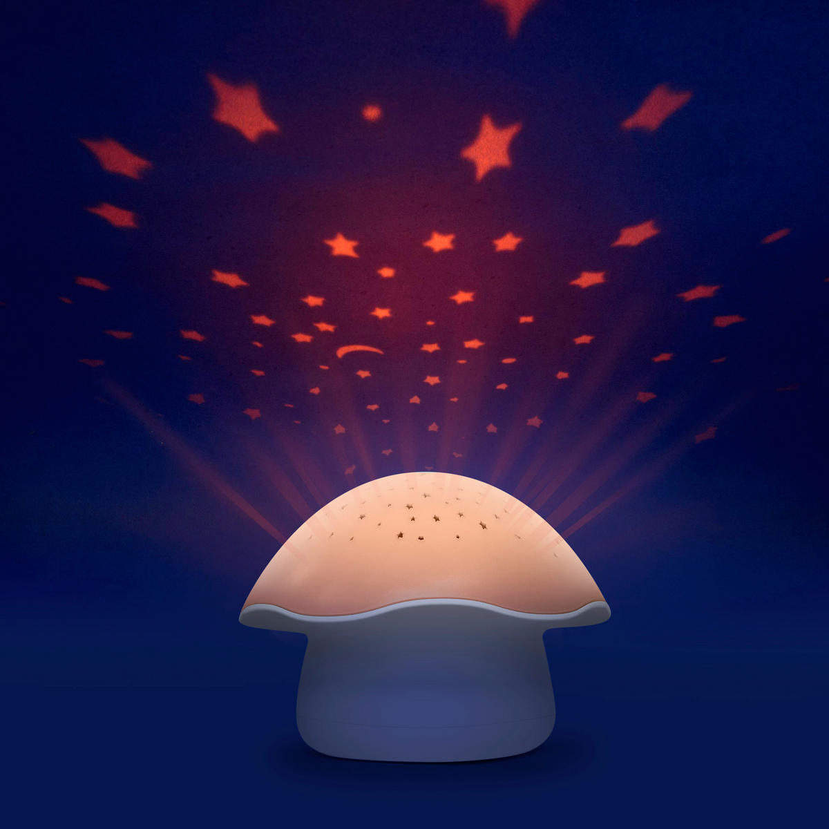 KINDER-NACHTLICHT MUSHROOM 18/13/21 cm   - Pink, Basics, Kunststoff (18/13/21cm) - Angelcare